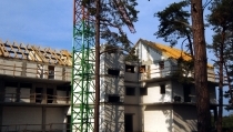 konstrukcja dachu rozpoczęta